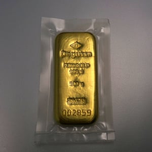 Goldbarren 500g DEGUSSA Resale - Miniaturansicht 2