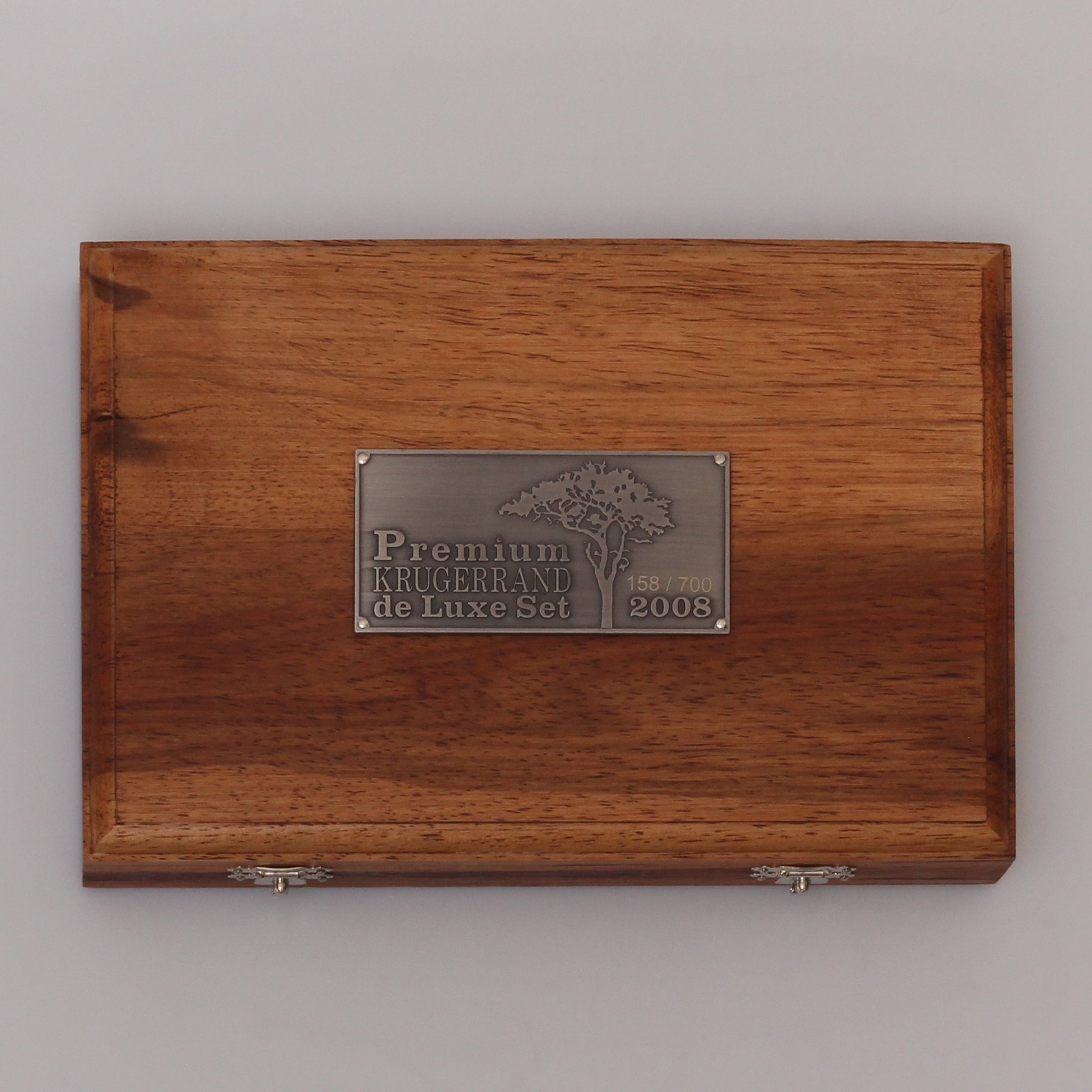 Goldmünzen 4 x "Krügerrand" 2008 (PP) Premium de Luxe Set – 5-teilig (Südafrika) - Detailansicht 3