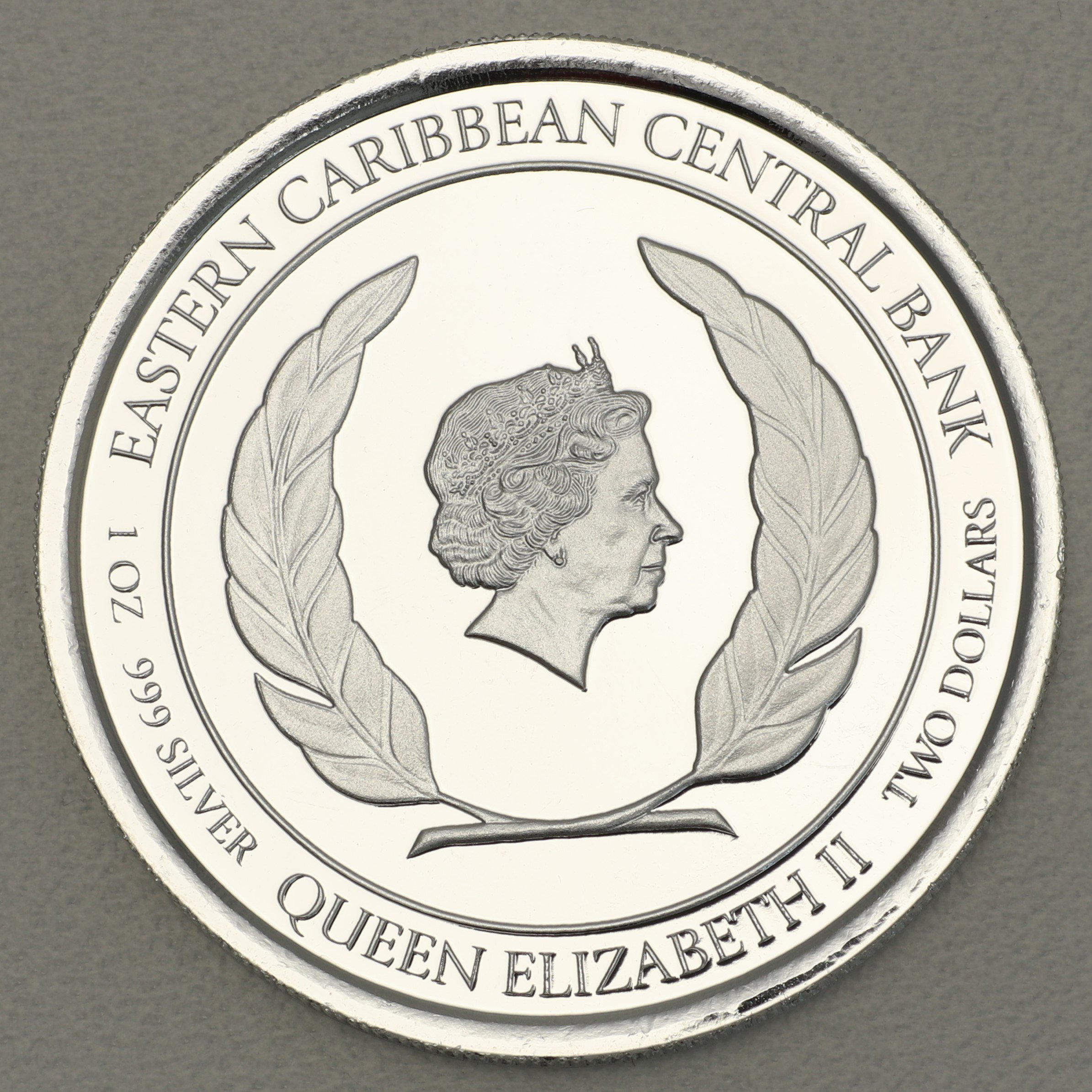 Silbermünze 1oz "Brimstone Hill" 2020 (koloriert) Eastern Caribbean 8 (St. Kitts & Nevis) - Detailansicht 1