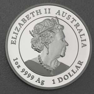 Silbermünze 1oz "Tiger" 2022 (PP/koloriert) Lunar III – Year of the Tiger (Australien) - Miniaturansicht 2