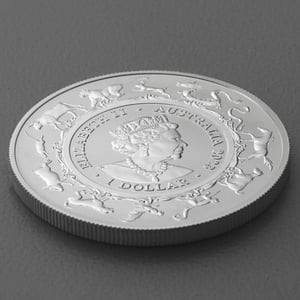 Silbermünze 1oz "Hase" 2023 Lunar II (RAM) – Year of the Rabbit 19% (Australien) - Miniaturansicht 4