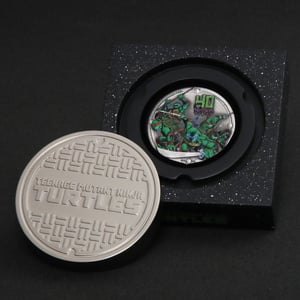 Silbermünze 2oz "Teenage Mutant Ninja Turtles™" 2024 (AF/HR/koloriert) 40th Anniversary (Tuvalu) - Miniaturansicht 6