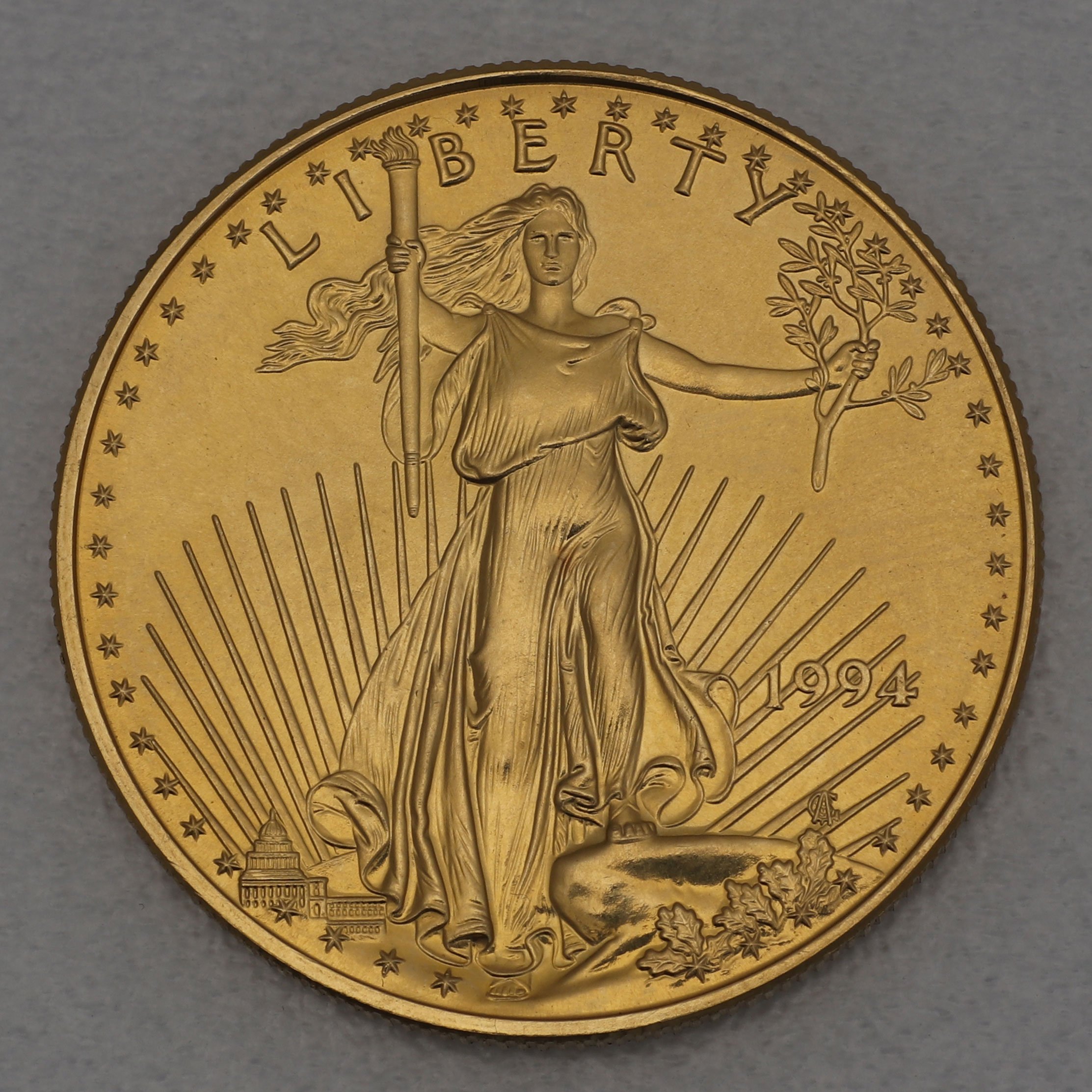 Goldmünze 1oz "American Eagle" 1994 (USA) - Hauptansicht