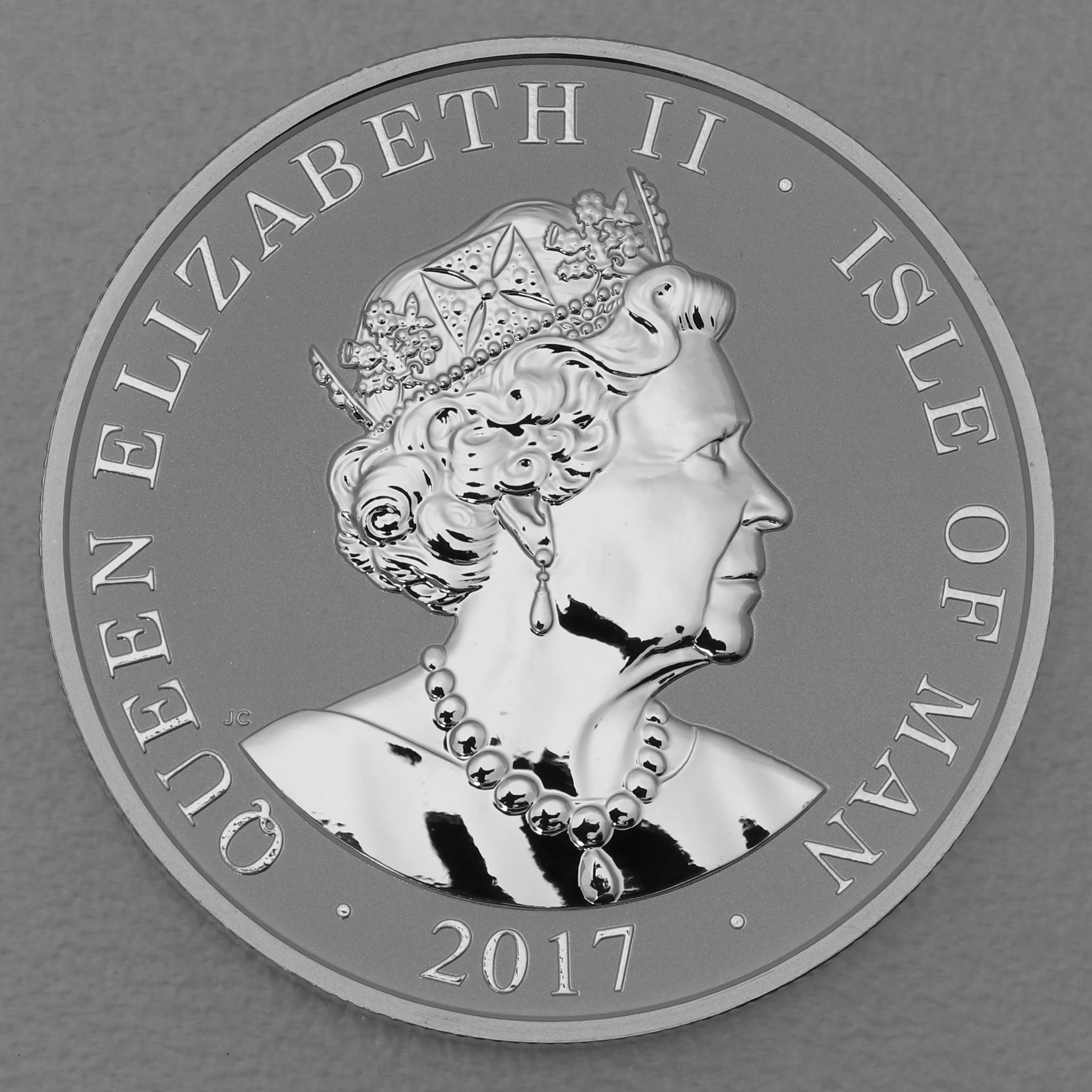 Silbermünze 1oz "Isle of Man - Angel" 2017 (Isle of Man) - Detailansicht 1