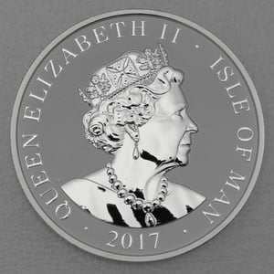 Silbermünze 1oz "Isle of Man - Angel" 2017 (Isle of Man) - Miniaturansicht 2