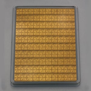 Goldtafel 100x 1g (Heimerle+Meule) - Hauptansicht