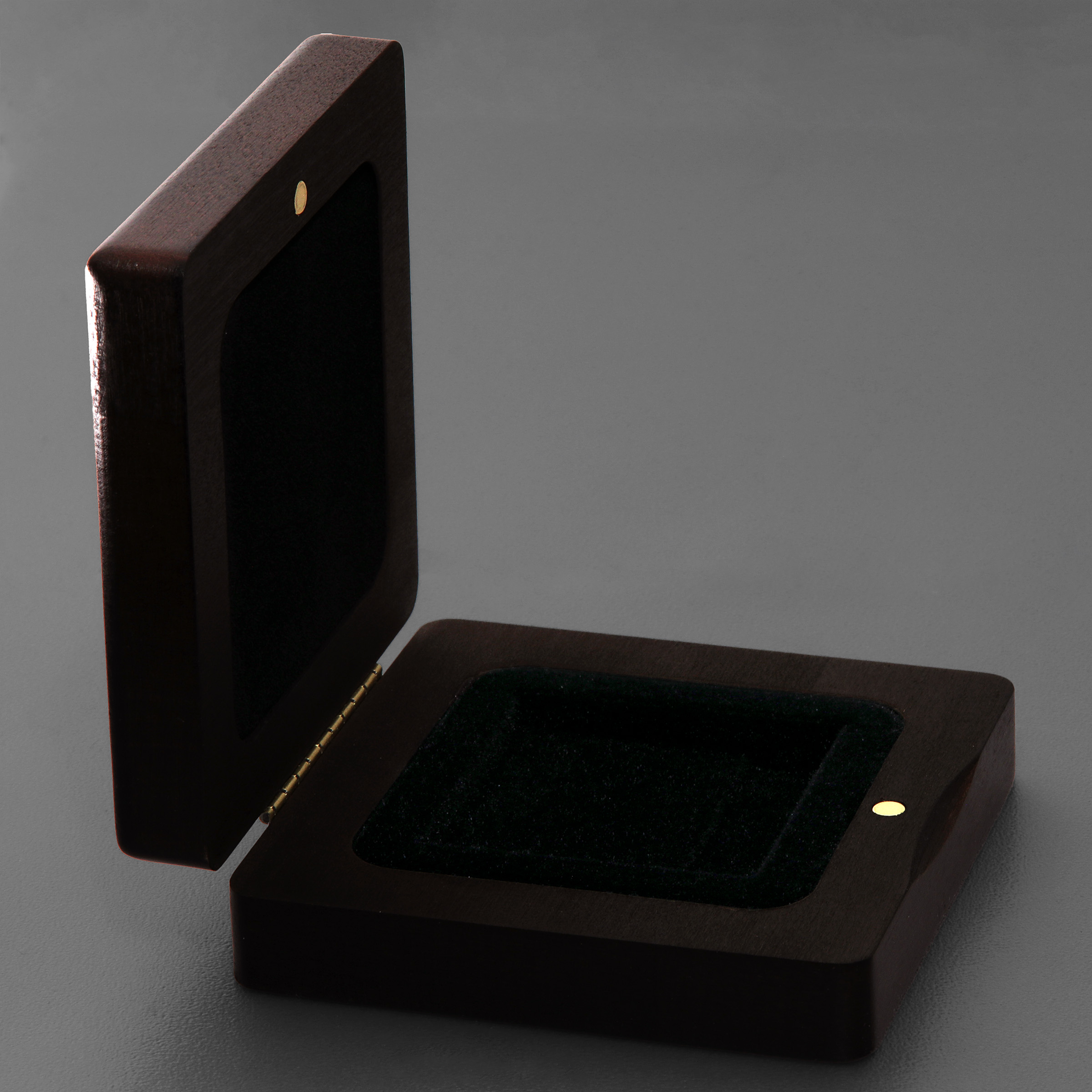 Premium-Geschenkbox "Echtholz" S (92x92mm) - Detailansicht 3
