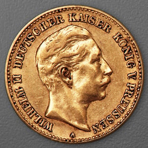 Goldmünze 10 Mark "Wilhelm II." 1900-A J.251 (Preußen) - Hauptansicht