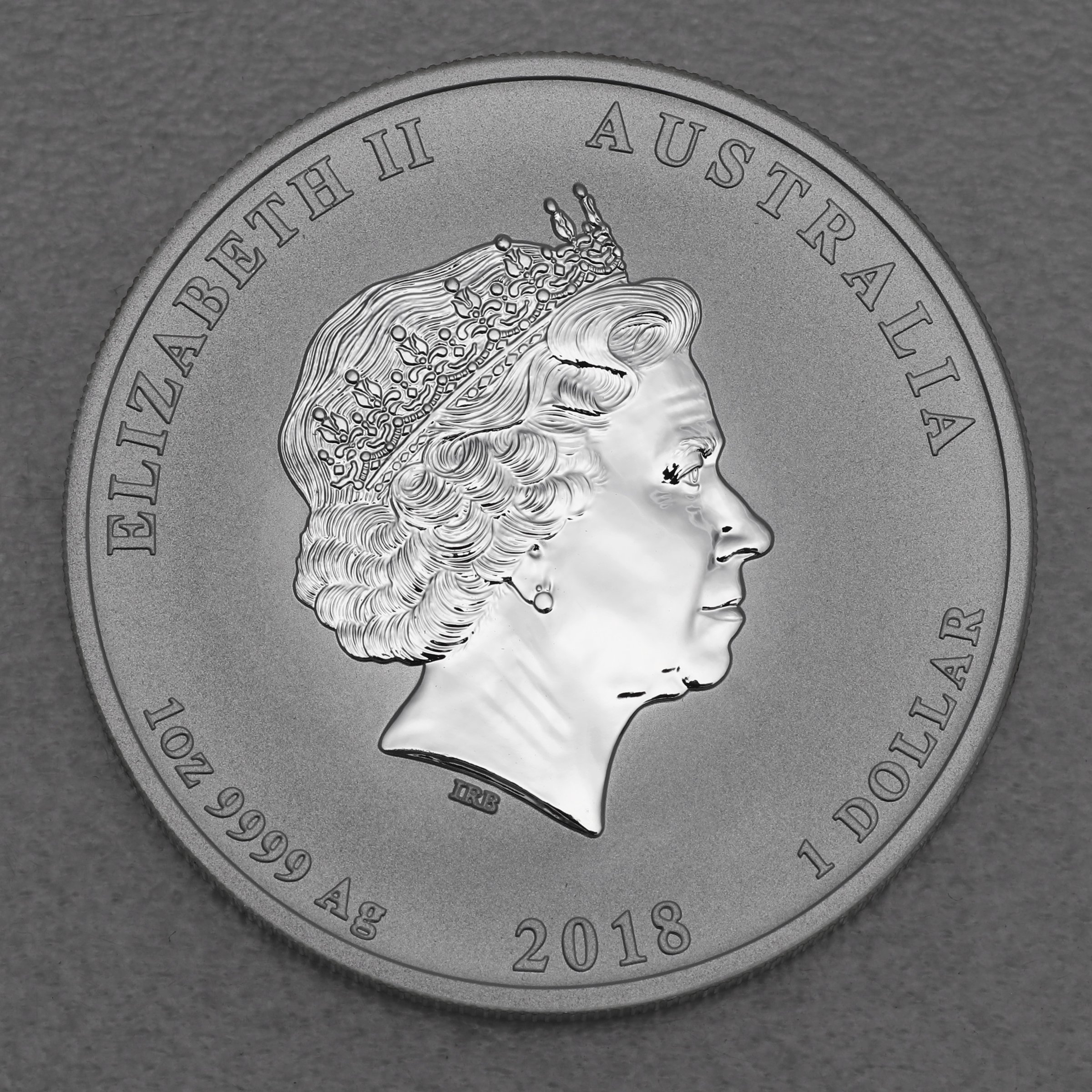 Silbermünze 1oz "Dragon & Tiger" 2018 Chinese Myths & Legends (Australien) - Detailansicht 1