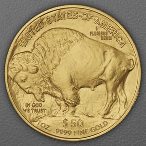 Goldmünze 1oz "American Buffalo" aktueller Jahrgang (USA) - Hauptansicht