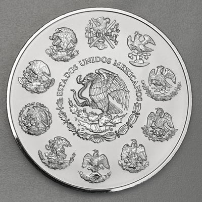 Silbermünze 1kg "Libertad" 2007 (Mexiko) - Miniaturansicht 2