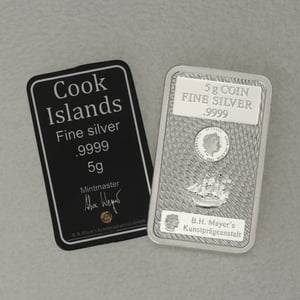 Münzbarren 5g "Cook Islands – New Generation" - Miniaturansicht 2