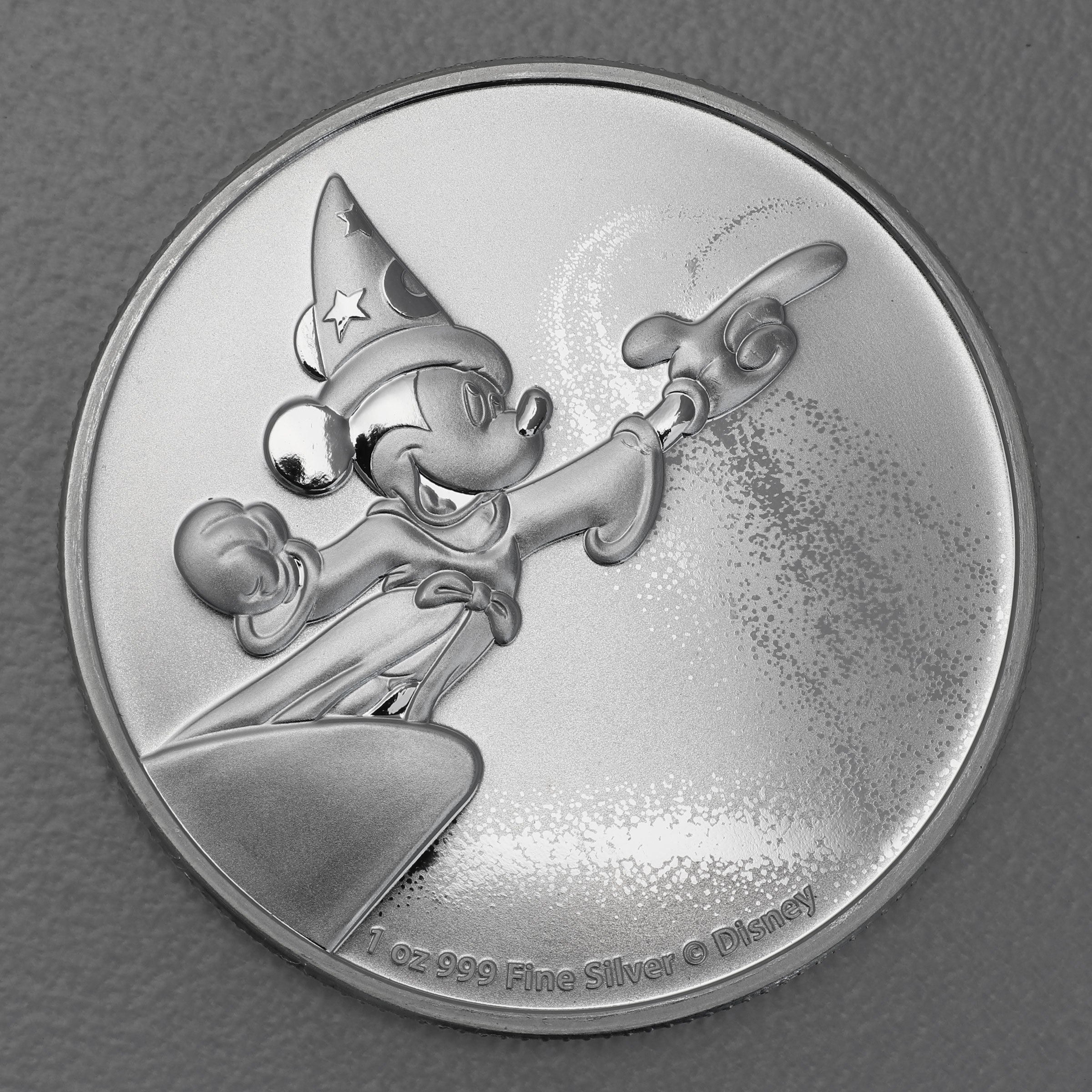 Silbermünze 1oz "Mickey Mouse Fantasia" 2019 Disney (Niue) - Hauptansicht