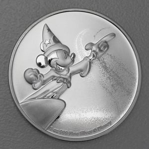 Silbermünze 1oz "Mickey Mouse Fantasia" 2019 Disney (Niue) - Hauptansicht