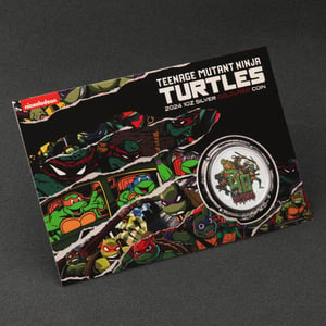 Silbermünze 1oz "Teenage Mutant Ninja Turtles™" 2024 (koloriert) 40th Anniversary (Tuvalu) - Miniaturansicht 5