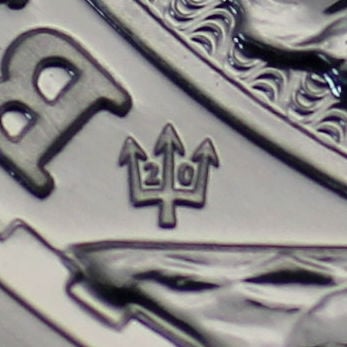 Silbermünze 1oz "Britannia" 2017 20 Jahre Dreizack (Großbritannien) - Miniaturansicht 3
