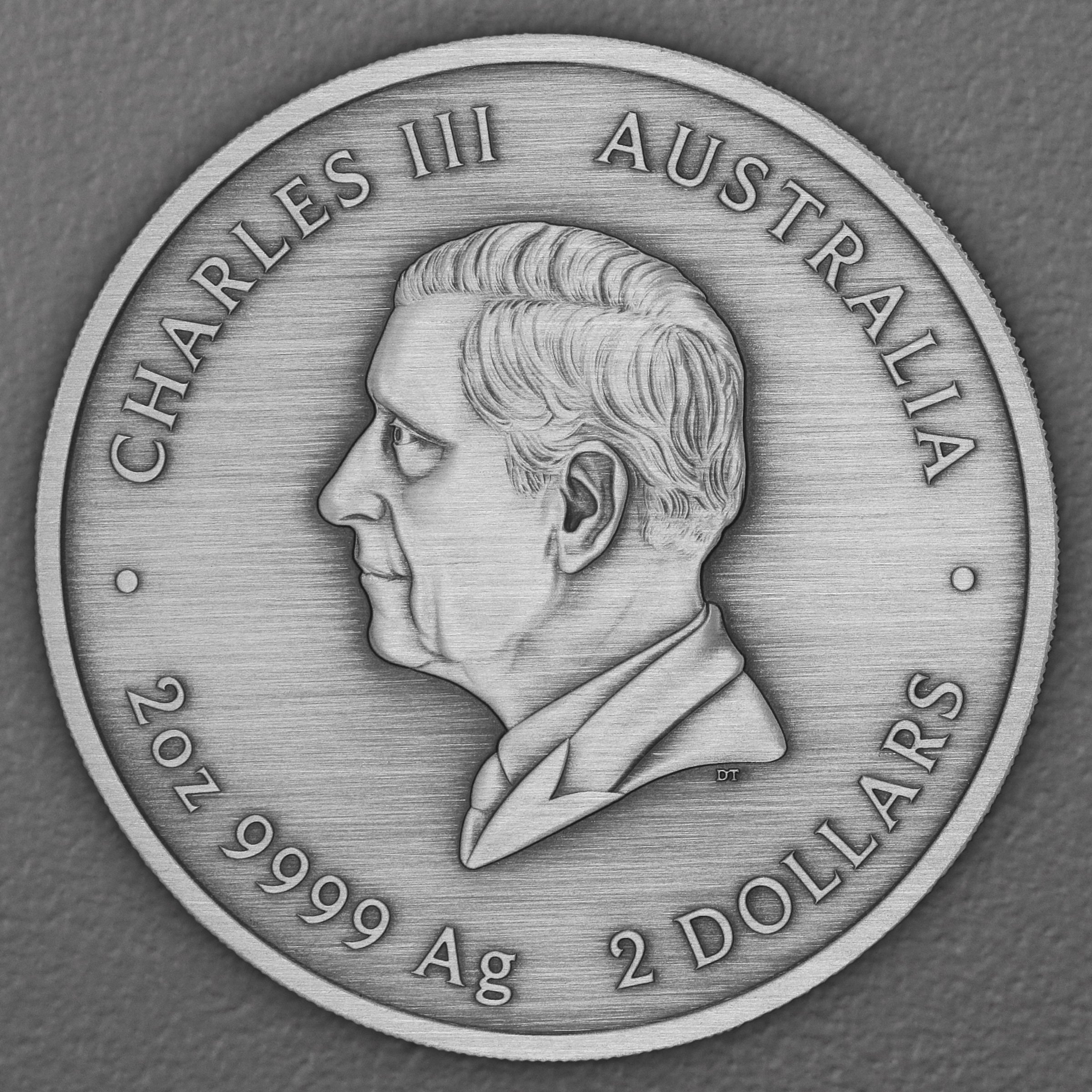 Silbermünze 2oz "Turtle Yaunati" 2026 (AF/koloriert) (Australien) - Detailansicht 1