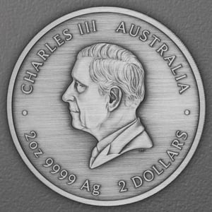 Silbermünze 2oz "Turtle Yaunati" 2026 (AF/koloriert) (Australien) - Miniaturansicht 2