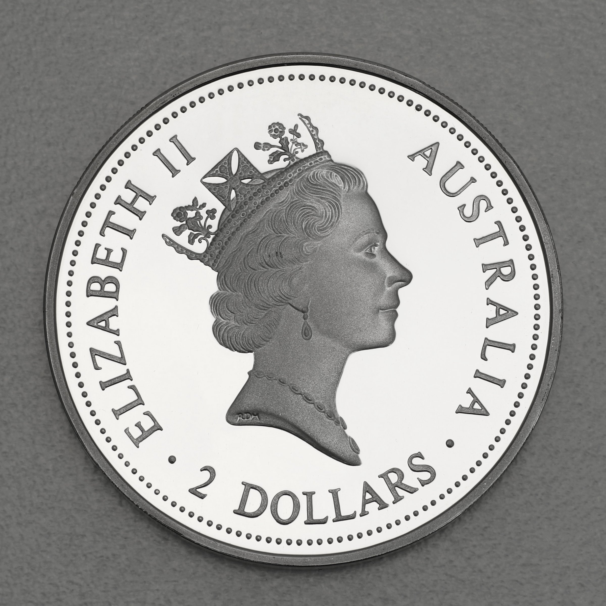 Silbermünze 2oz "Kookaburra" 1996 (PP) (Australien) - Detailansicht 1