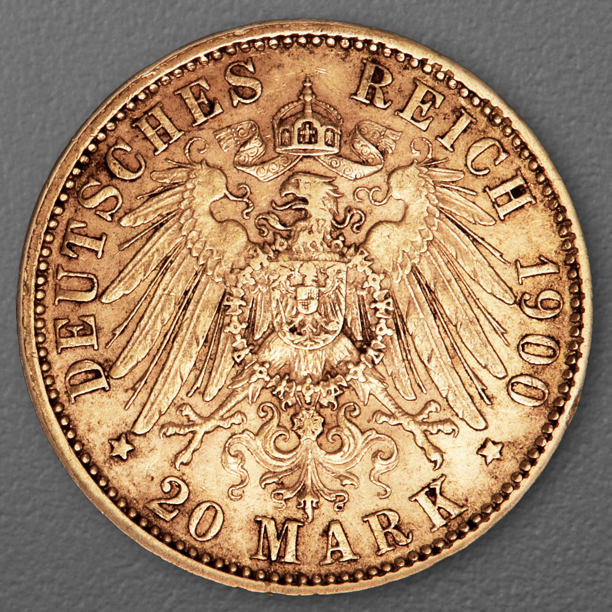 Goldmünze 20 Mark "Otto" 1900-D J.200 (Bayern) - Detailansicht 1