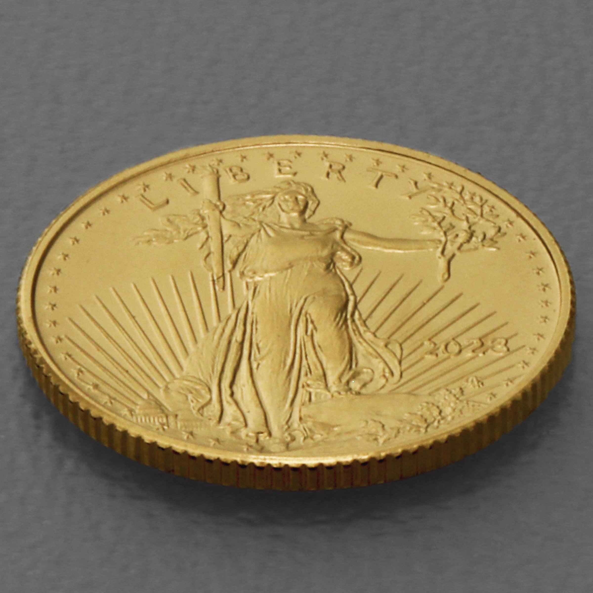 Goldmünze 1/10oz "American Eagle" 2023 (USA) - Detailansicht 3