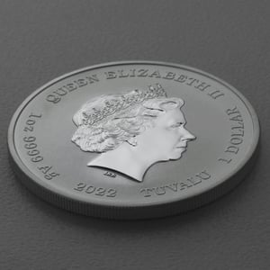 Silbermünze 1oz "Athena" 2022 Gods of Olympus 19% (Tuvalu) - Miniaturansicht 4