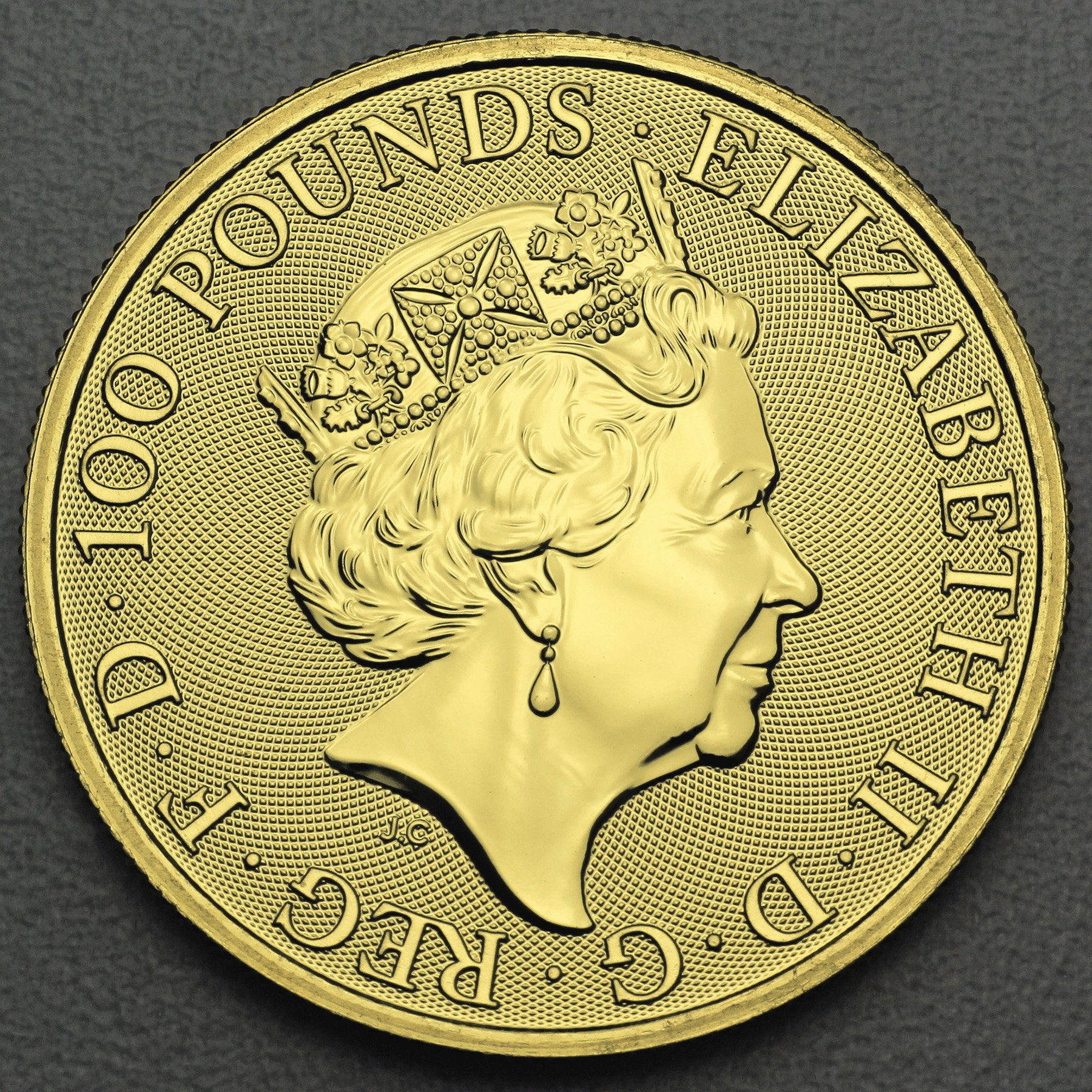 Goldmünze 1oz "White Horse of Hanover" 2020 The Queen s Beasts (Großbritannien) - Detailansicht 1