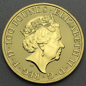 Goldmünze 1oz "White Horse of Hanover" 2020 The Queen s Beasts (Großbritannien) - Miniaturansicht 2