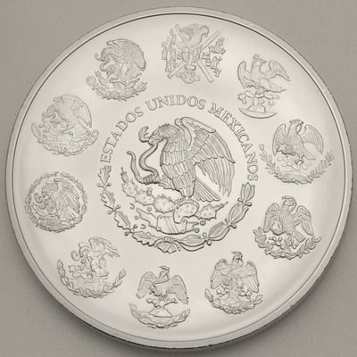 Silbermünze 1kg "Libertad" 2011 (Mexiko) - Miniaturansicht 2