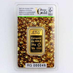 Goldbarren 20g "Auropelli" Responsible-Gold - Miniaturansicht 2