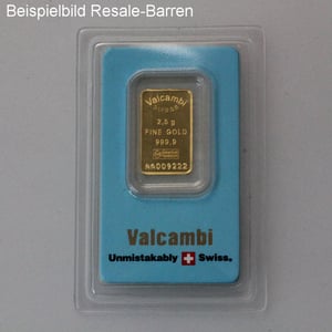 Goldbarren 2,5g "Resale" (div. Hersteller) - Miniaturansicht 2