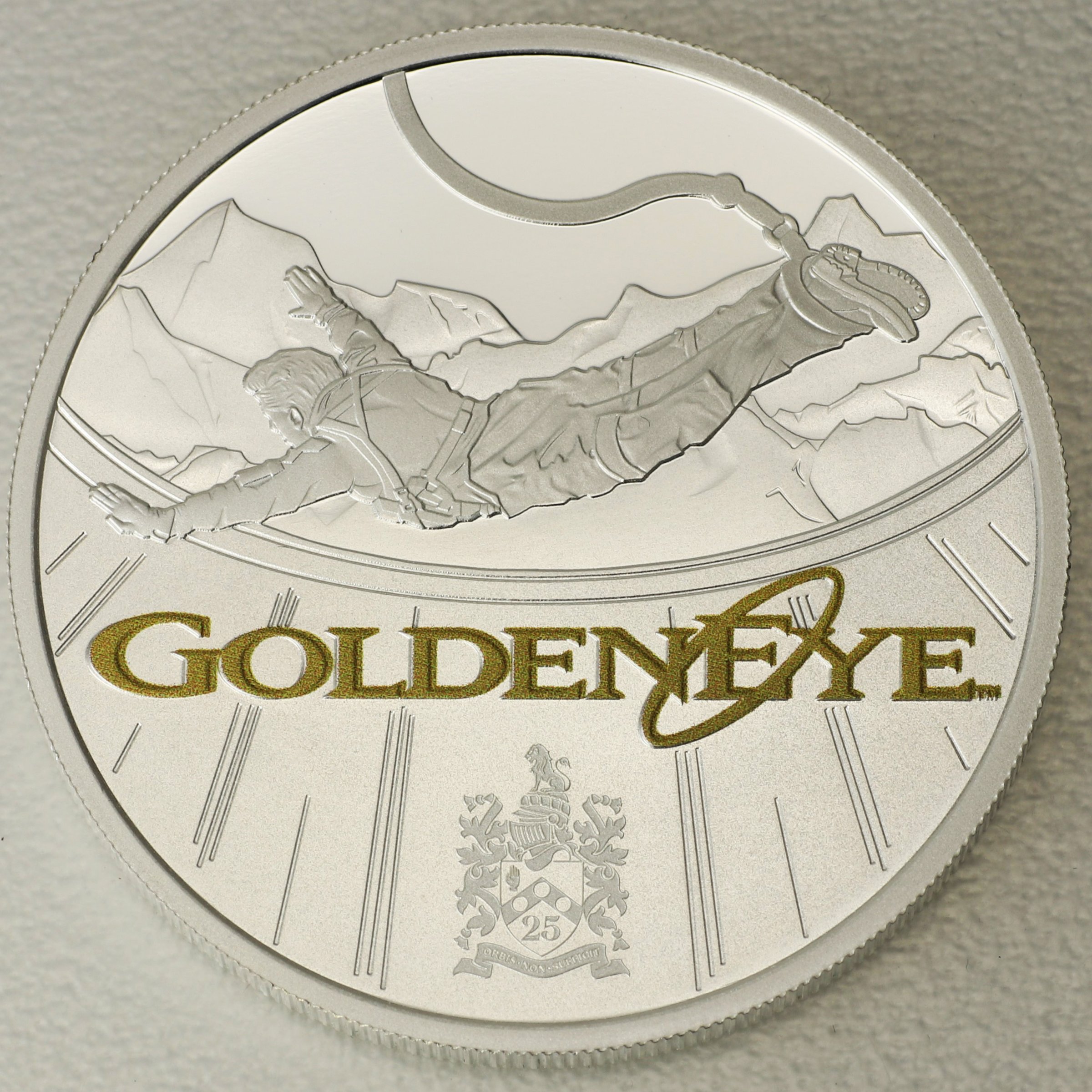 Silbermünze 1oz "Golden Eye" 2020 (PP) James Bond (Tuvalu) - Hauptansicht