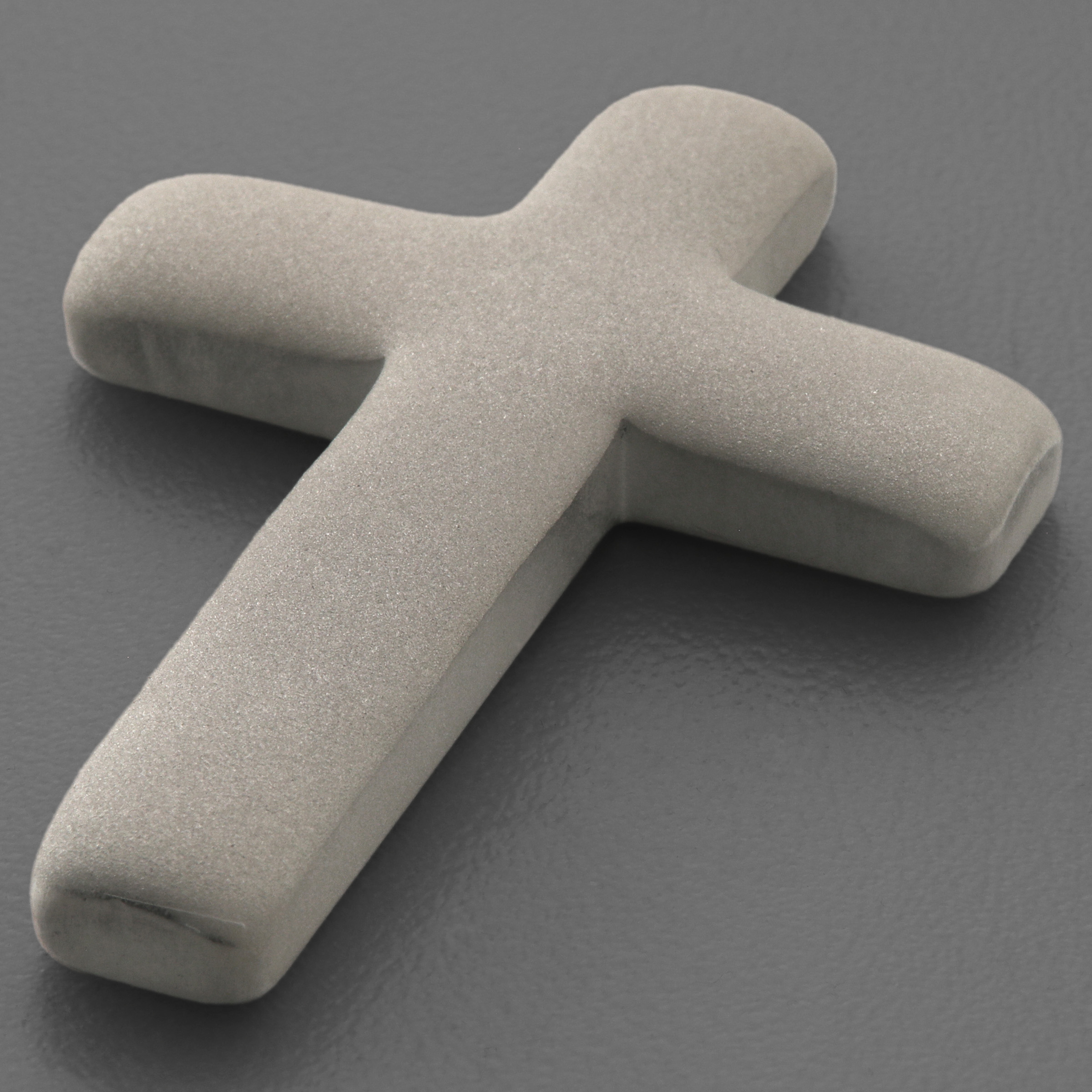 Silberbarren 100g ESG "Kreuz" 3D-Barren gegossen matt gravierbar - Detailansicht 2