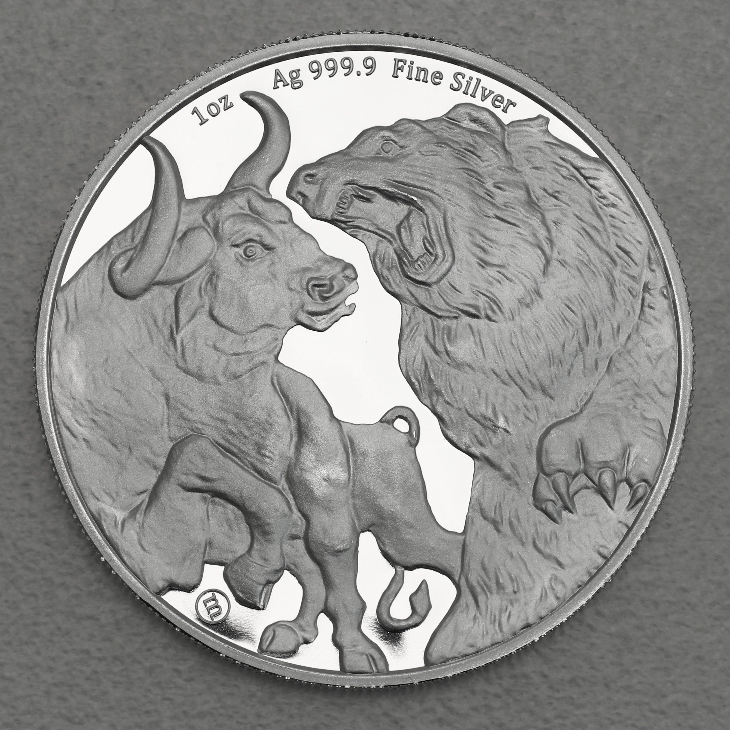 Silbermünze 1oz "Bull and Bear" 2022 (Tokelau) - Hauptansicht