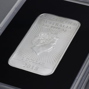 Silber Münzbarren 20 x 1oz "Rectangular Dragon" 2021 Tube (Australien) - Miniaturansicht 5