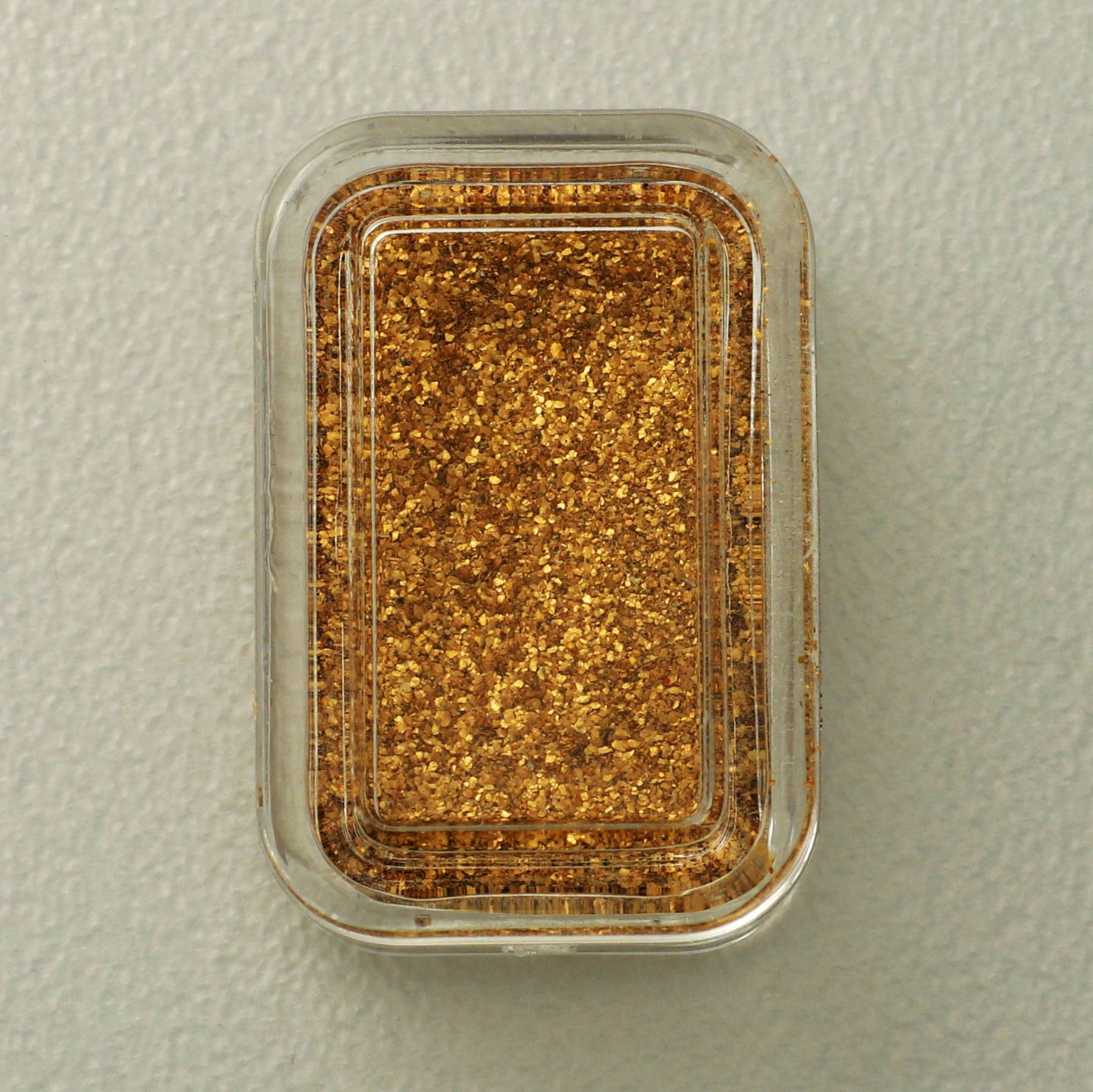 Rheingold-Set "Naturgoldflitter + Flussgoldbarren" - Detailansicht 5