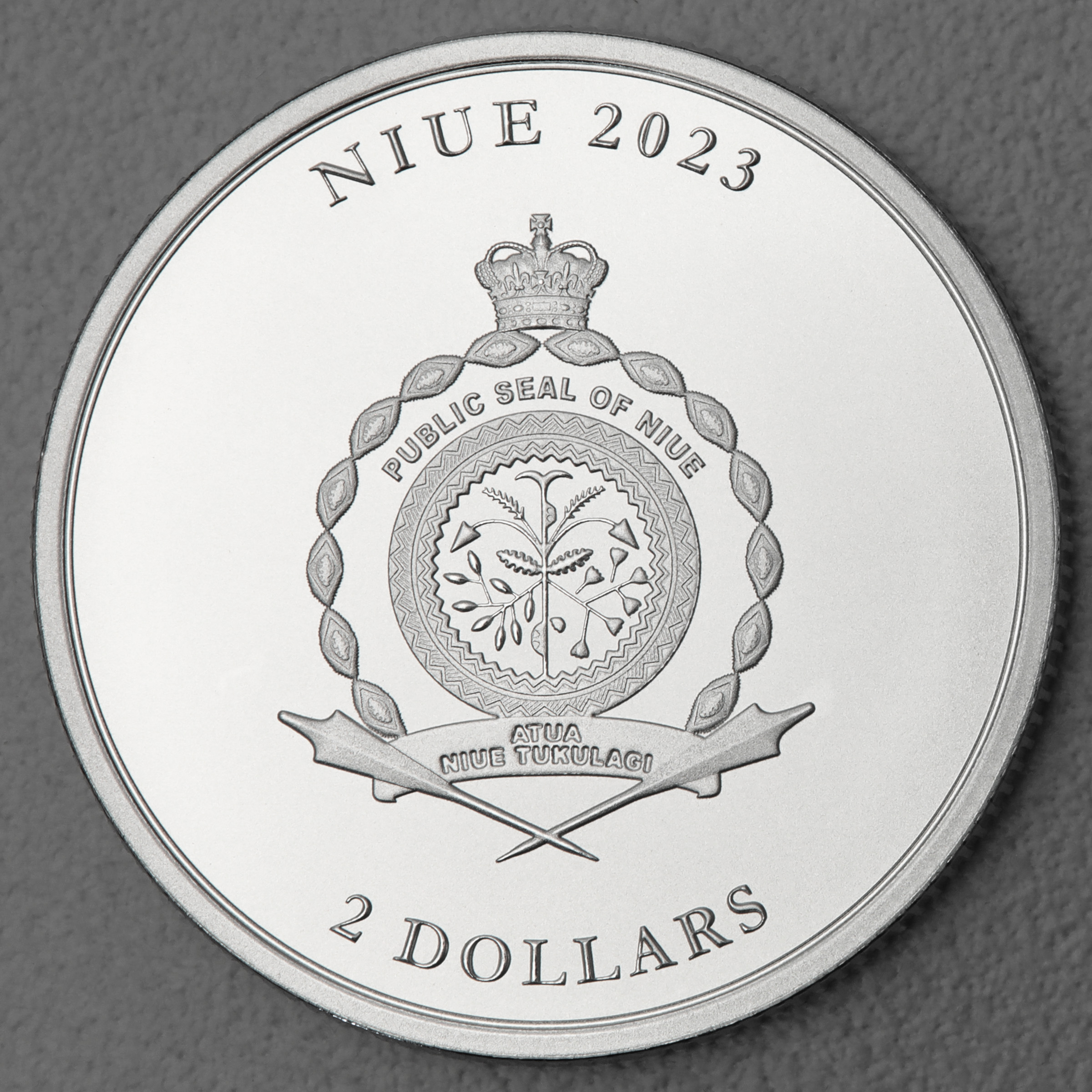 Silbermünze 1oz "Vivat Humanitas" 2023 (PP) (Niue) - Detailansicht 1