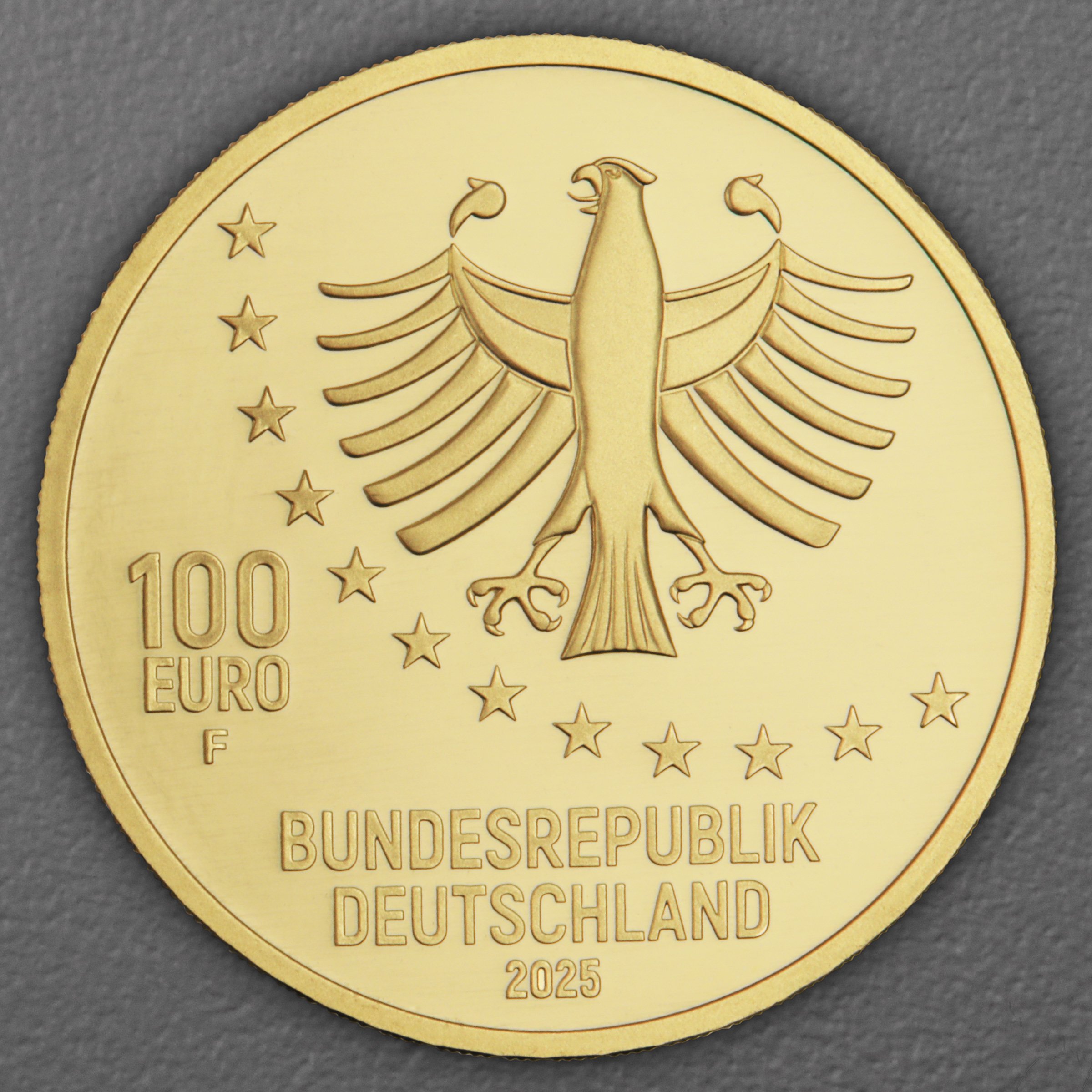 Goldmünze 100 Euro "Leben eines Taugenichts" 2025 Meisterwerke der deutschen Literatur (Deutschland) - Detailansicht 1