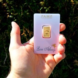 Goldbarren 5g PAMP "Love Always" - Miniaturansicht 7
