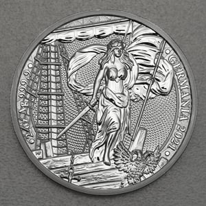 Silbermedaille 2oz "Germania" 2021 (Polen) - Hauptansicht