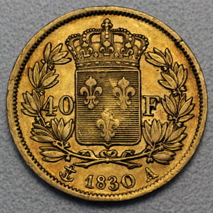 Goldmünze 40 Francs "Charles X." (Frankreich) - Miniaturansicht 2