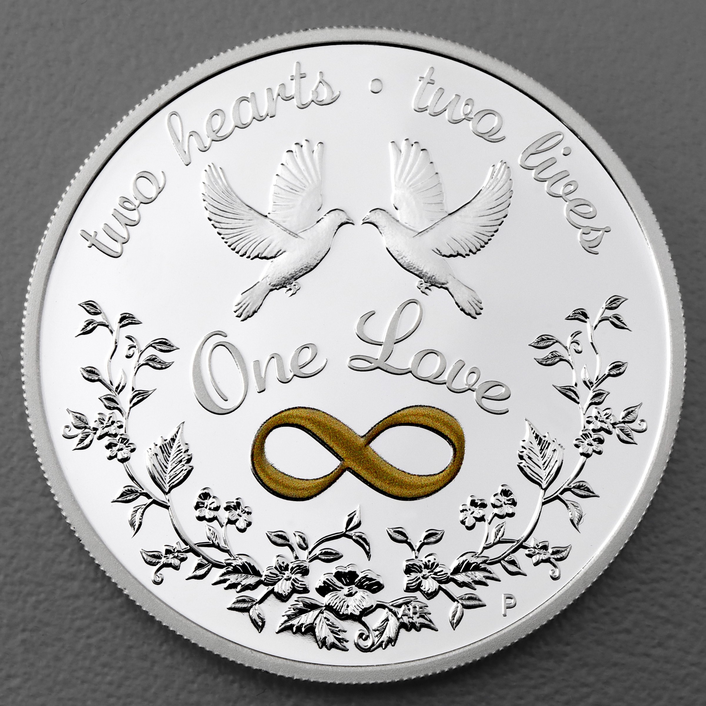 Silbermünze 1oz "One Love" 2023 (PP/koloriert) (Australien) - Hauptansicht