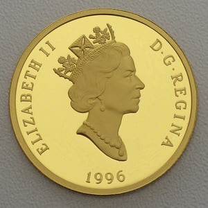 Goldmünze 200 Dollar "Transcontinental Railway" 1996 (Kanada) - Miniaturansicht 4