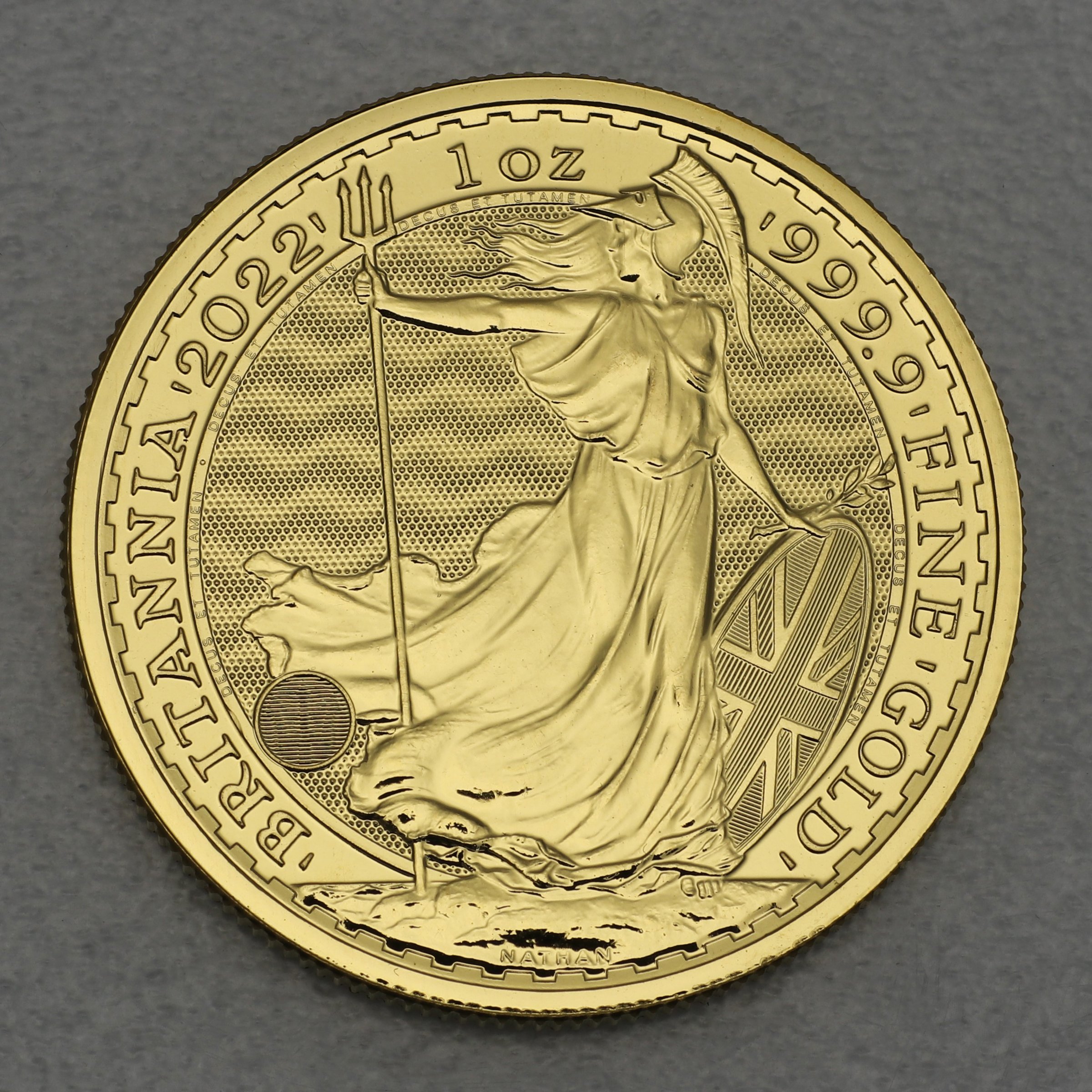 Goldmünze 1oz "Britannia" 2022 Elizabeth II. (Großbritannien) - Hauptansicht