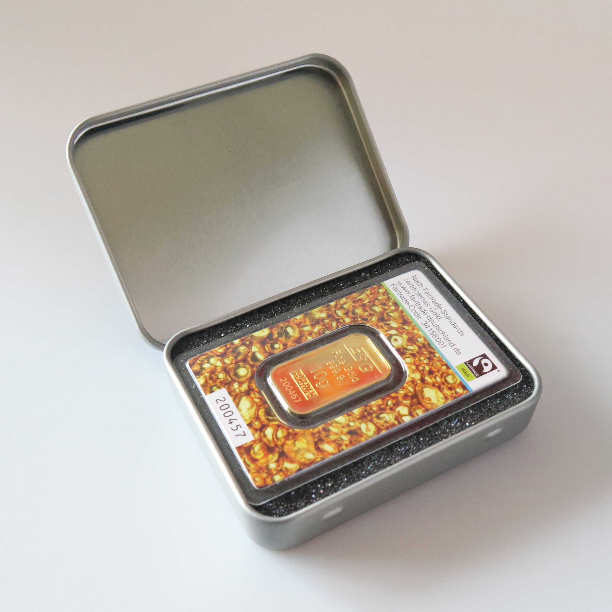 Geschenk-Box "Viel Glück" (eckig) - Detailansicht 2