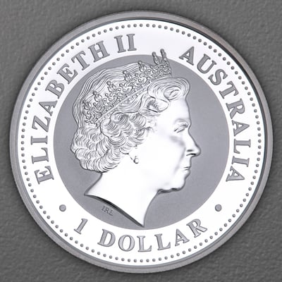 Silbermünze 1oz "Kookaburra" 2005 (Australien) - Miniaturansicht 2