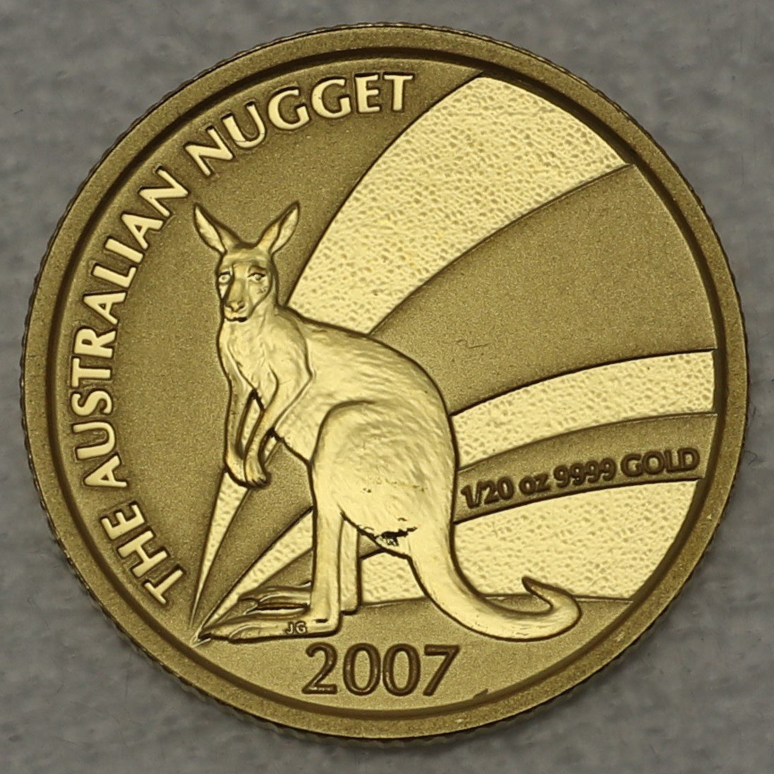 Goldmünze 1/20oz "Känguru" 2007 Australian Nugget (Australien) - Hauptansicht