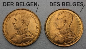 Goldmünze 20 Francs "Albert" (Belgien) - Miniaturansicht 3