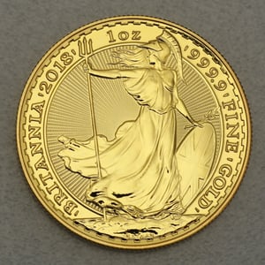 Goldmünze 1oz "Britannia" 2018 (Großbritannien) - Hauptansicht