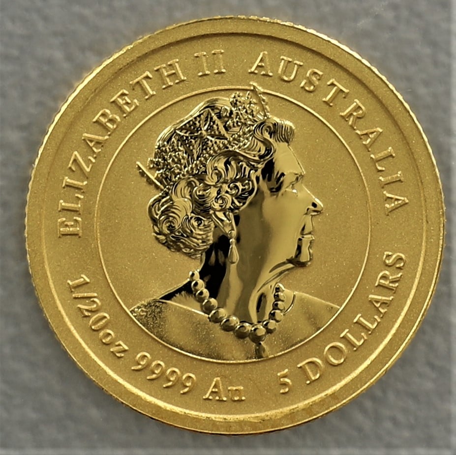 Goldmünze 1/20oz "Maus" 2020 Lunar III – Year of the Mouse (Australien) - Detailansicht 1